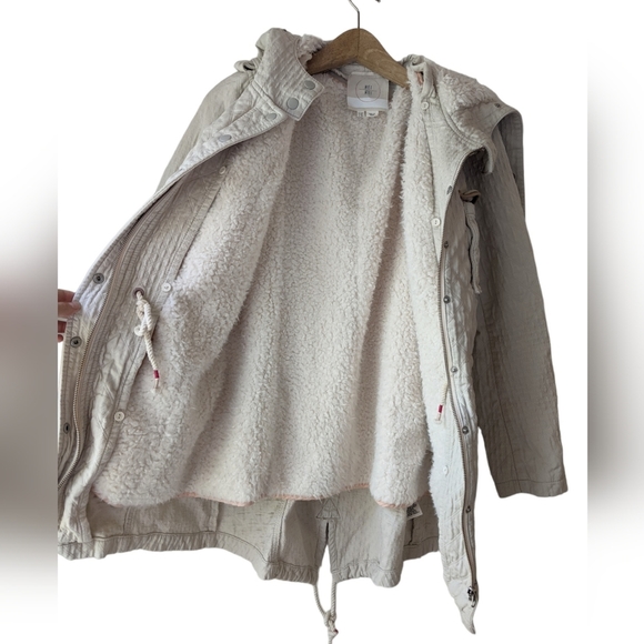Anthropologie Hei Hei Lunan Anorak Jacket Ivory - Picture 5 of 11